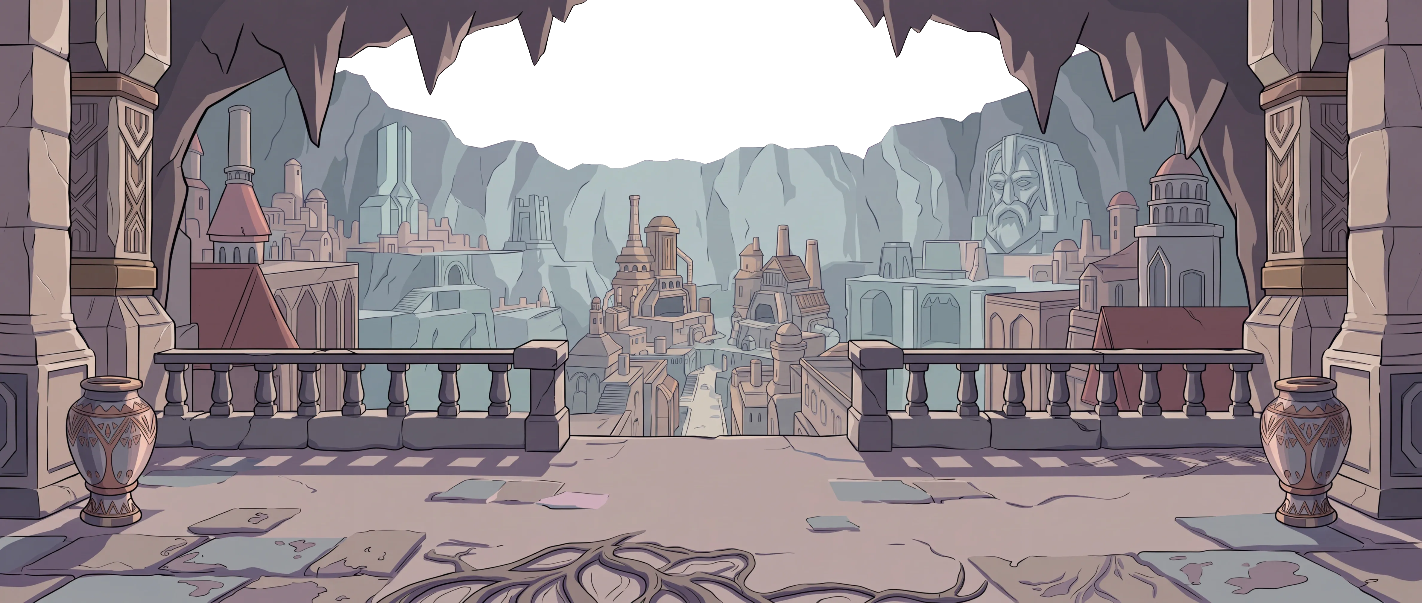 Lithic Forge, a landscape in the Cinder