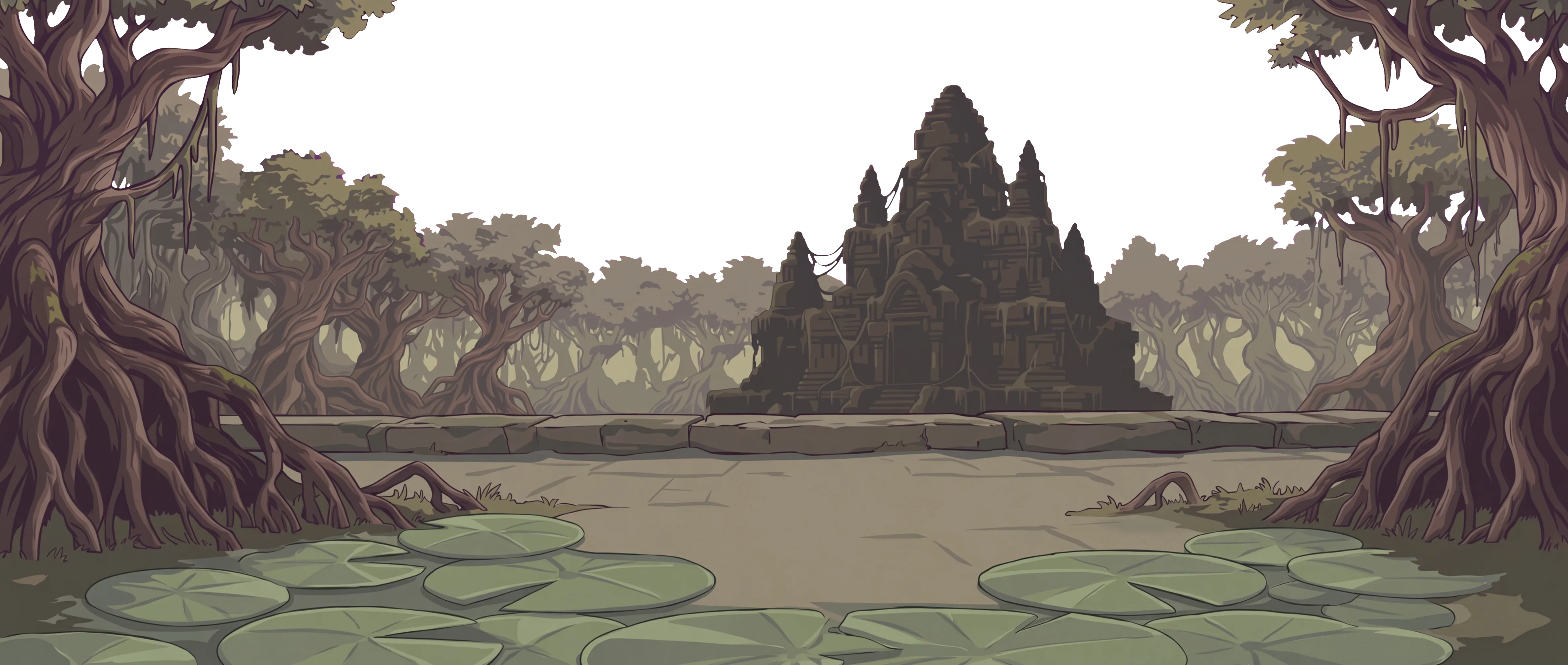 Sacred Swamp, a landscape in the Mire
